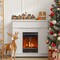 Casafield Pre-Lit Wooden Christmas Village - Miniature LED Light-Up Traditional Winter Holiday Decoration for Home, Mantel and Tabletop